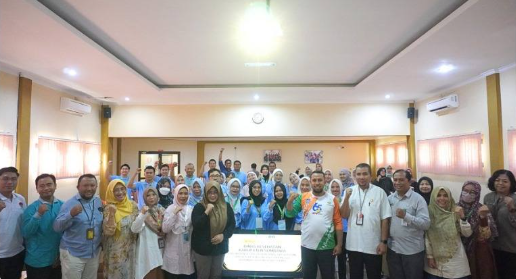 Penerimaan Peserta praktik lapangan ini merupakan peserta Pelatihan Tenaga Kesehatan Terpadu Kesehatan Jiwa Lingkup Dinas Kesehatan Kabupaten Sumbawa